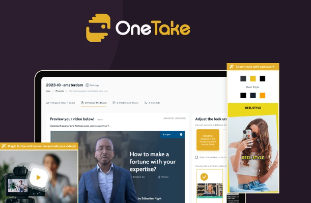 OneTake AI Lifetime Deal