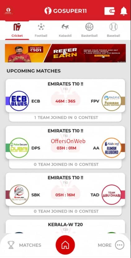 Gosuper11 fantasy app