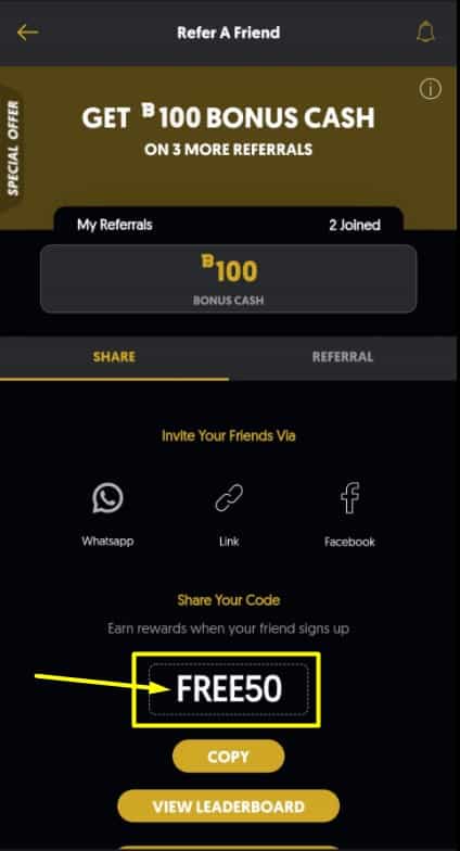 Playing 11 referral code