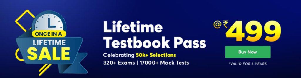 Testbook lifetime plan offer