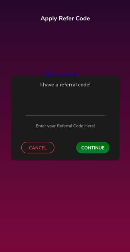 Winzo referral code