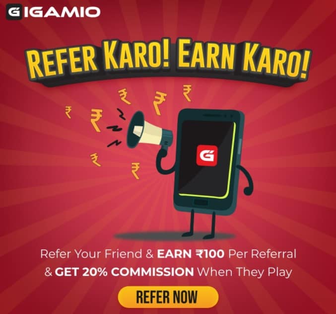 igamio referral code