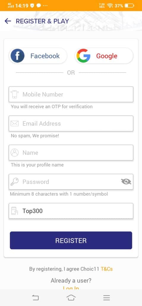 Choic 11 app download