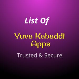 Yuva Kabaddi fantasy apps