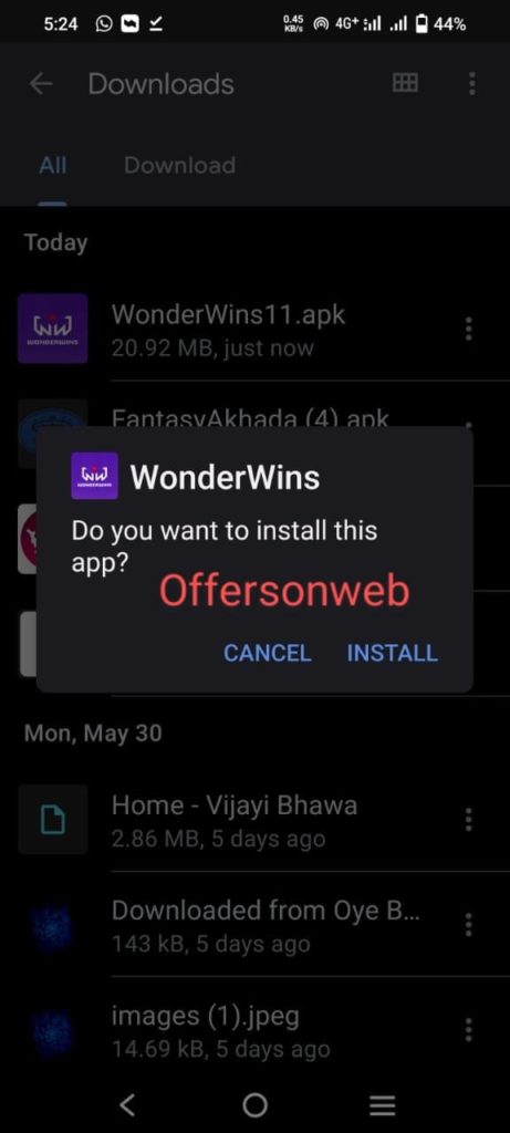Wonderwins download apk