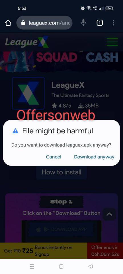 download leaguex app